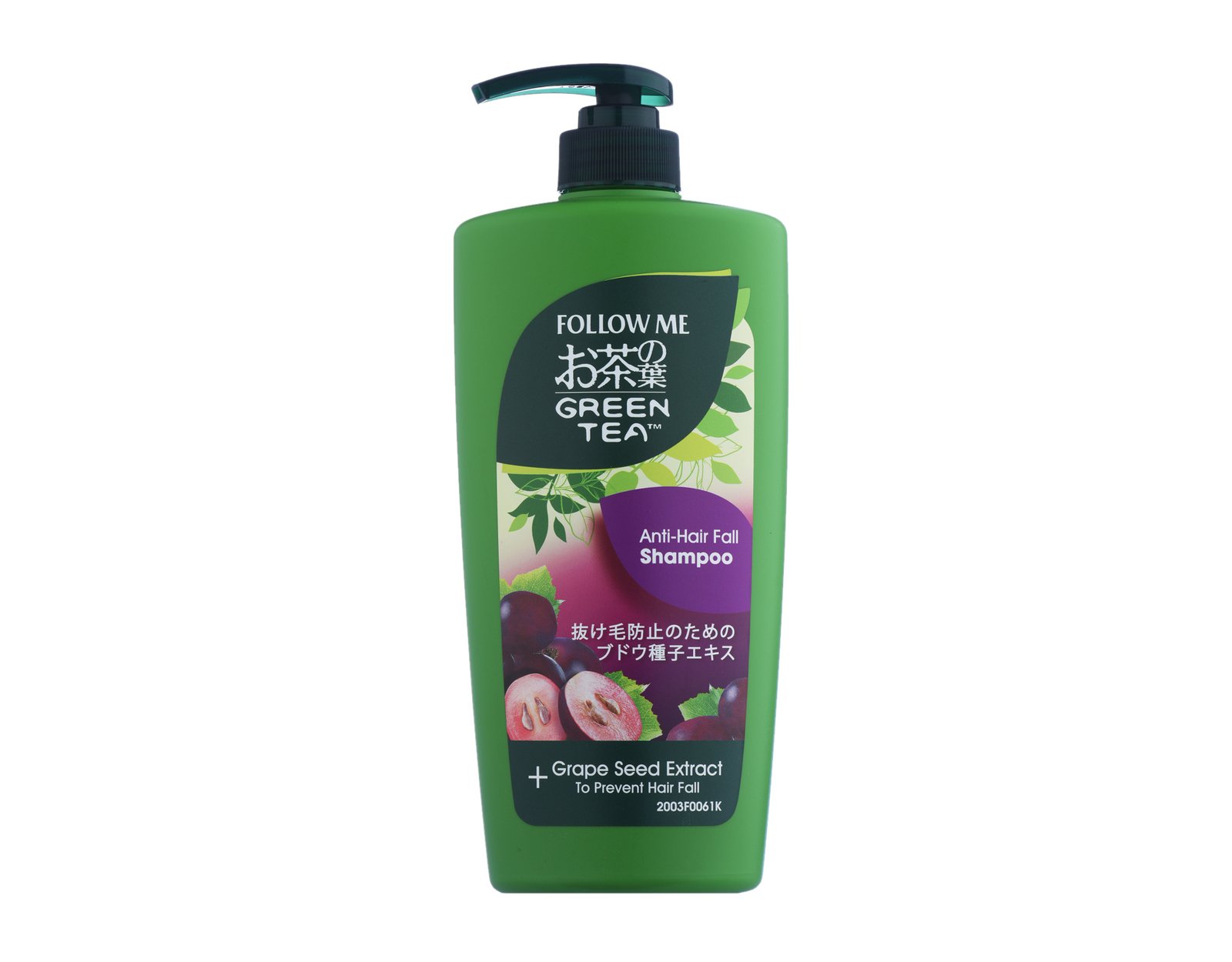 Follow Me Green Tea Shampoo Anti-Hair Fall 650 ml