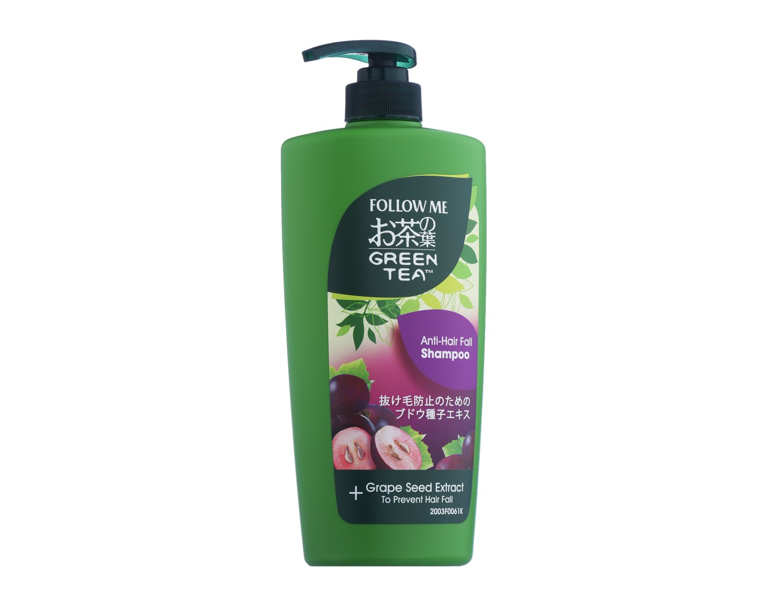 Follow Me Green Tea Shampoo Anti-Hair Fall 650 ml