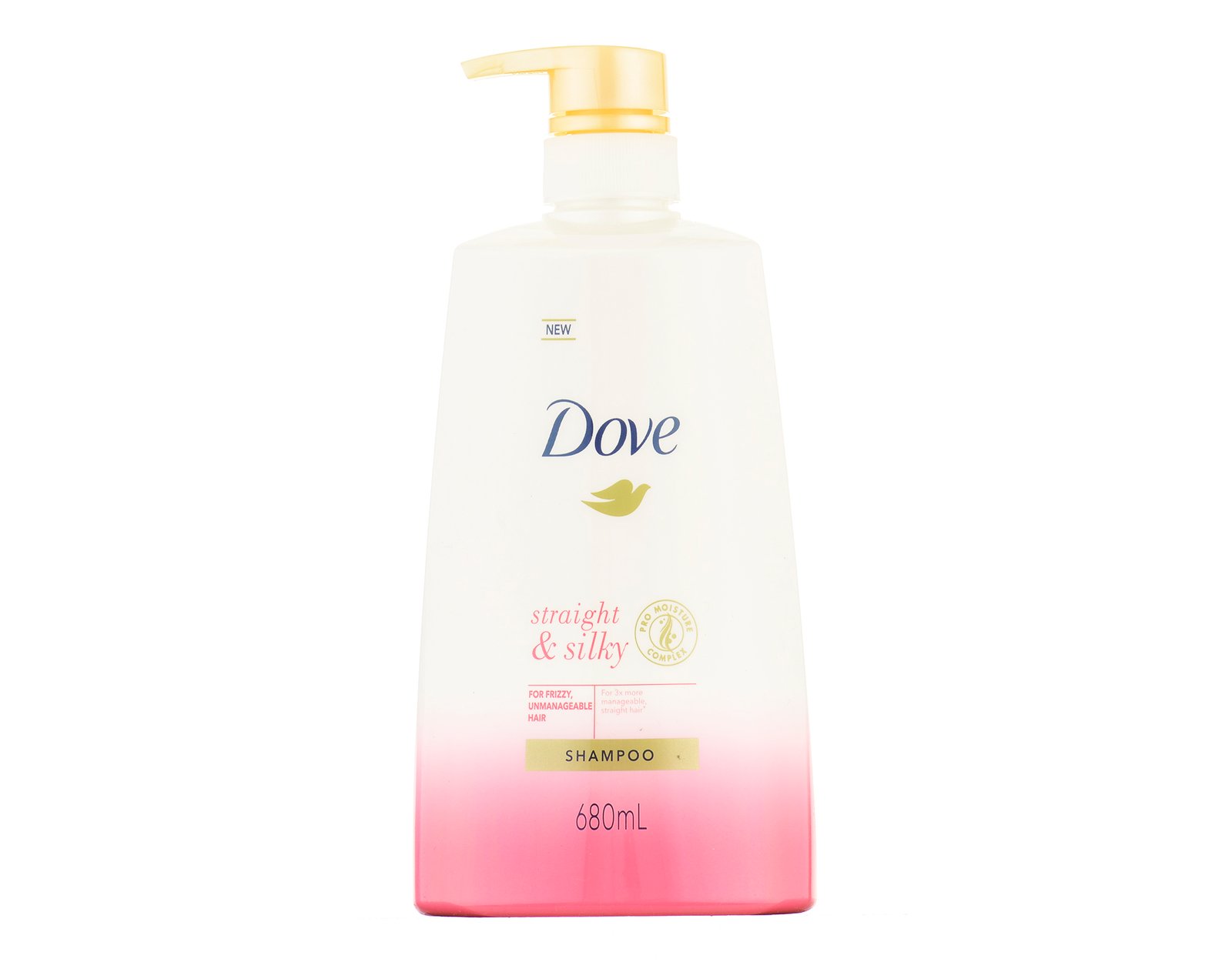 Dove Shampoo Straight & Silky 680 ml