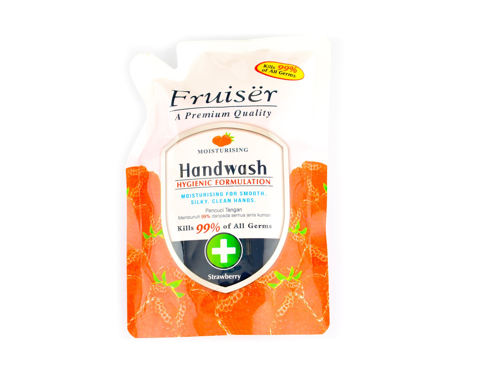 Fruiser Hand Wash Strawberry Refill 400 ml